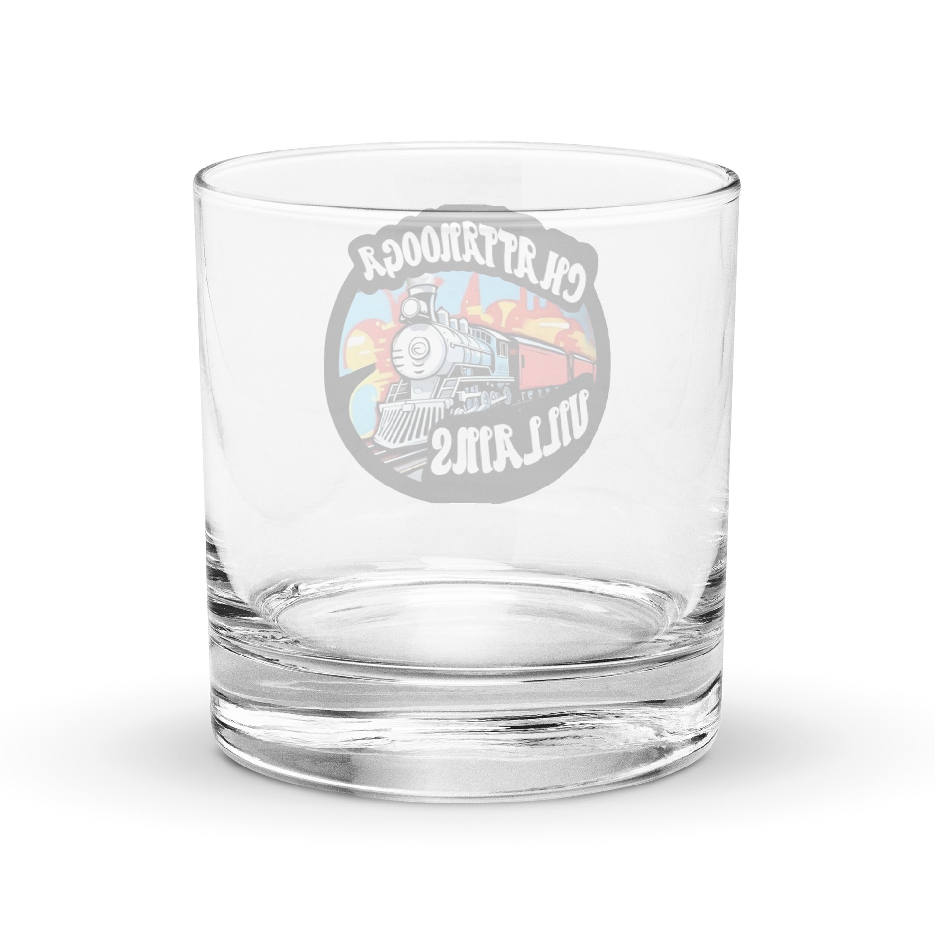 Chattanooga Villains Rocks Glass product image (5)