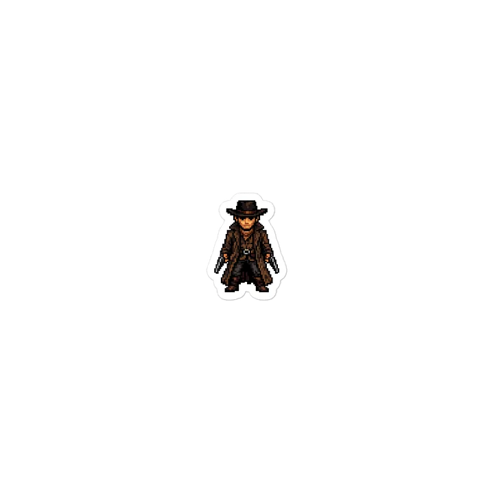 Roland Deschain (The Dark Tower Ka-Tet) Retro Pixel Art Laptop Sticker product image (1)