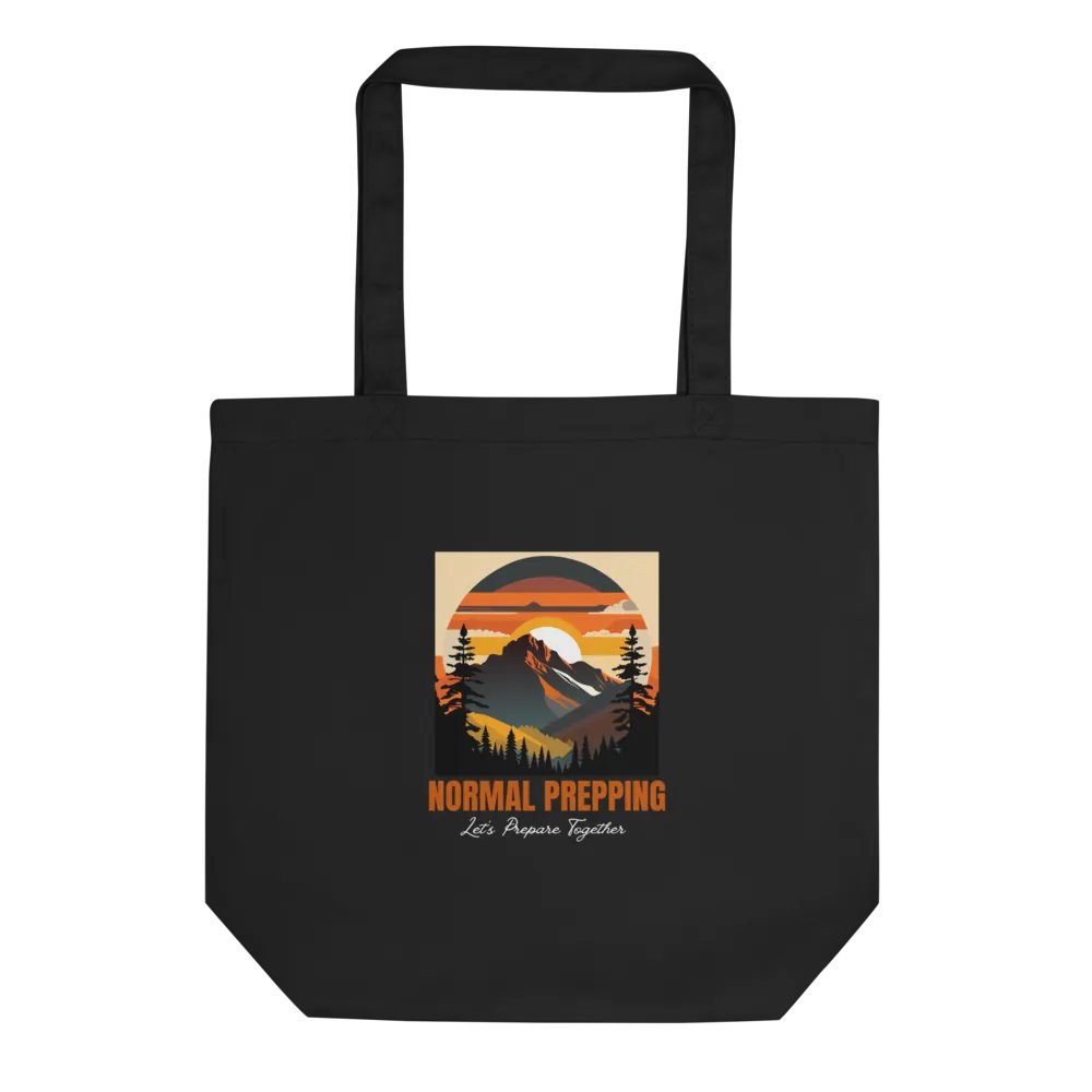 Normal Prepping Sunset Eco Tote Bag product image (1)
