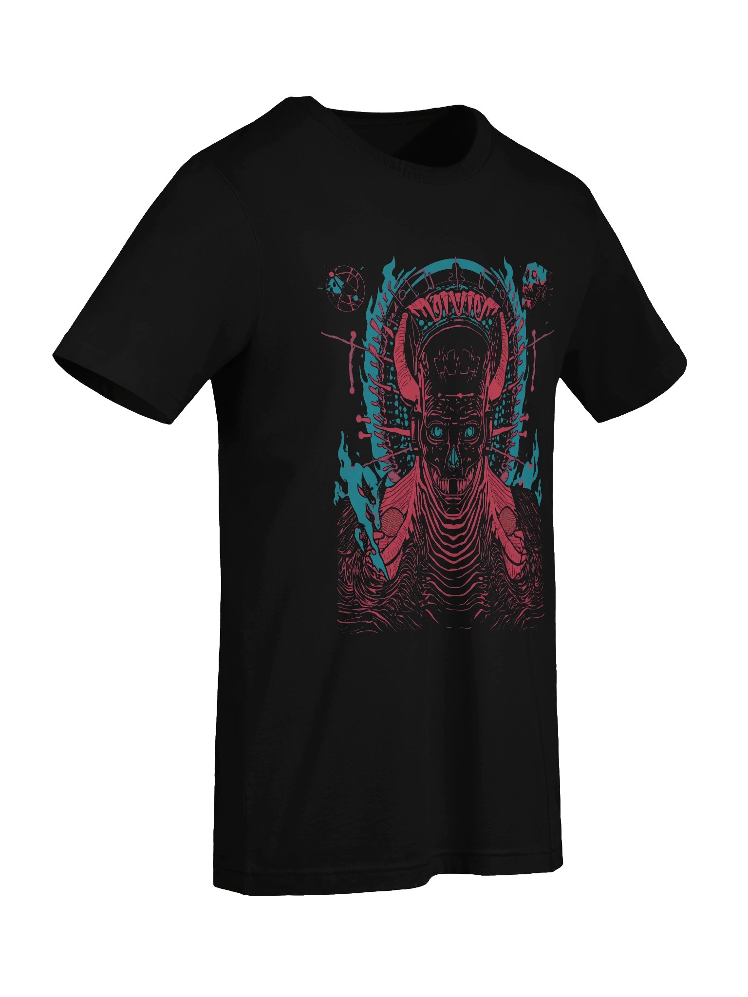 Neon Halo Demon Lightweight T-Shirt product image (2)