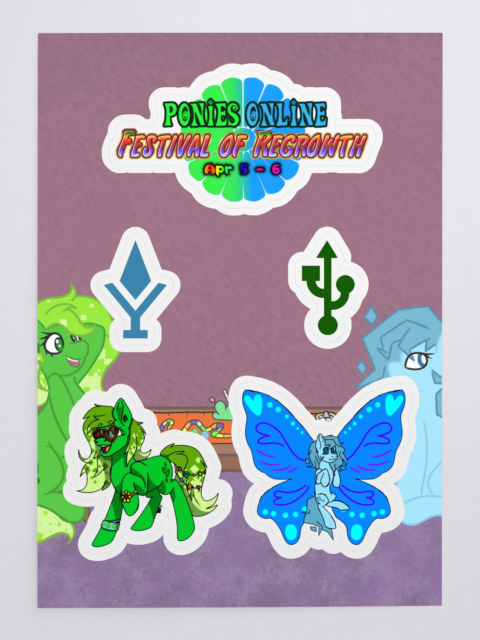 2025 Holo and Pixel sticker set product image (3)