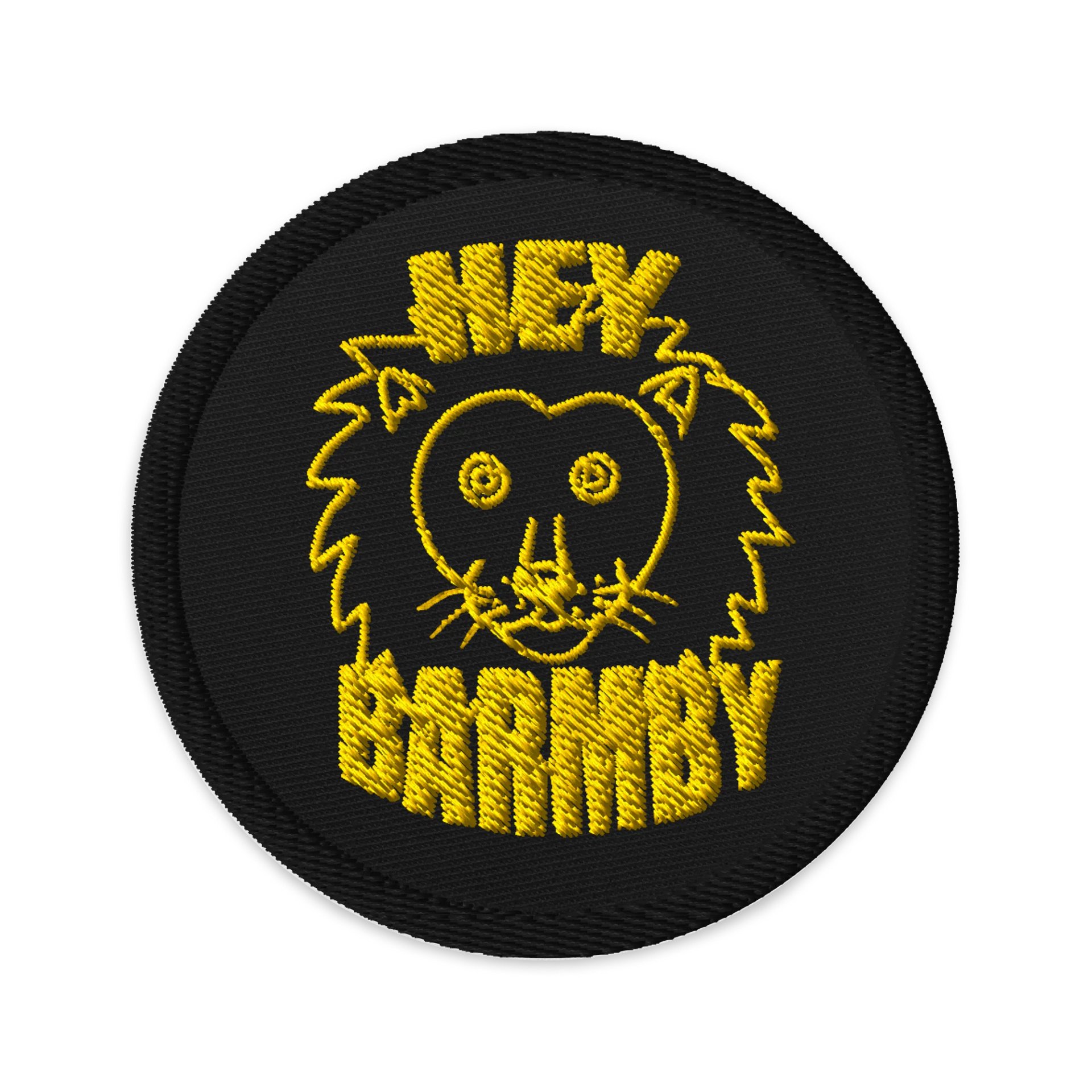 Hey Barmby Logo Patch product image (1)