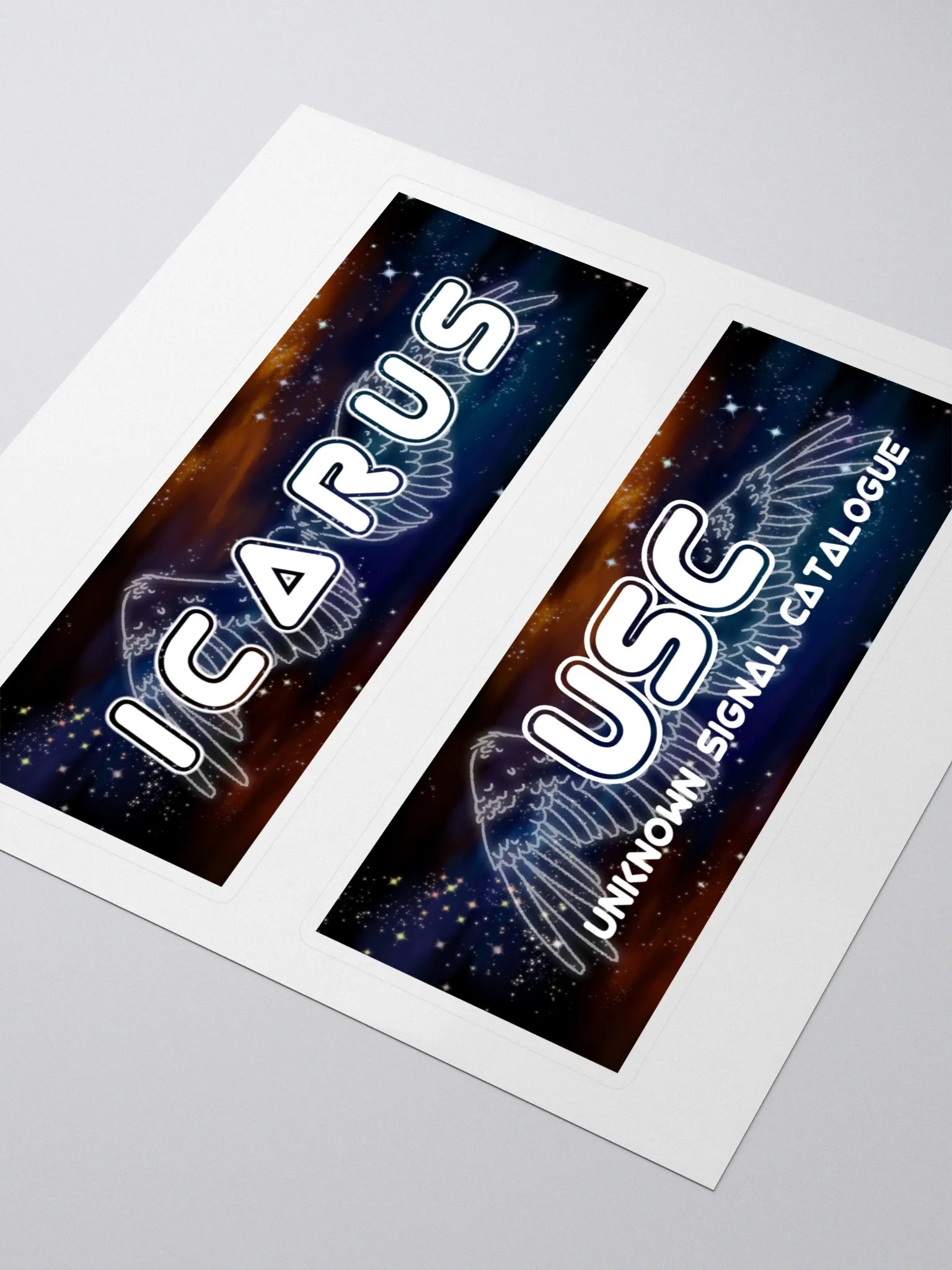 Cosmic Icarus Bumper Stickers product image (3)