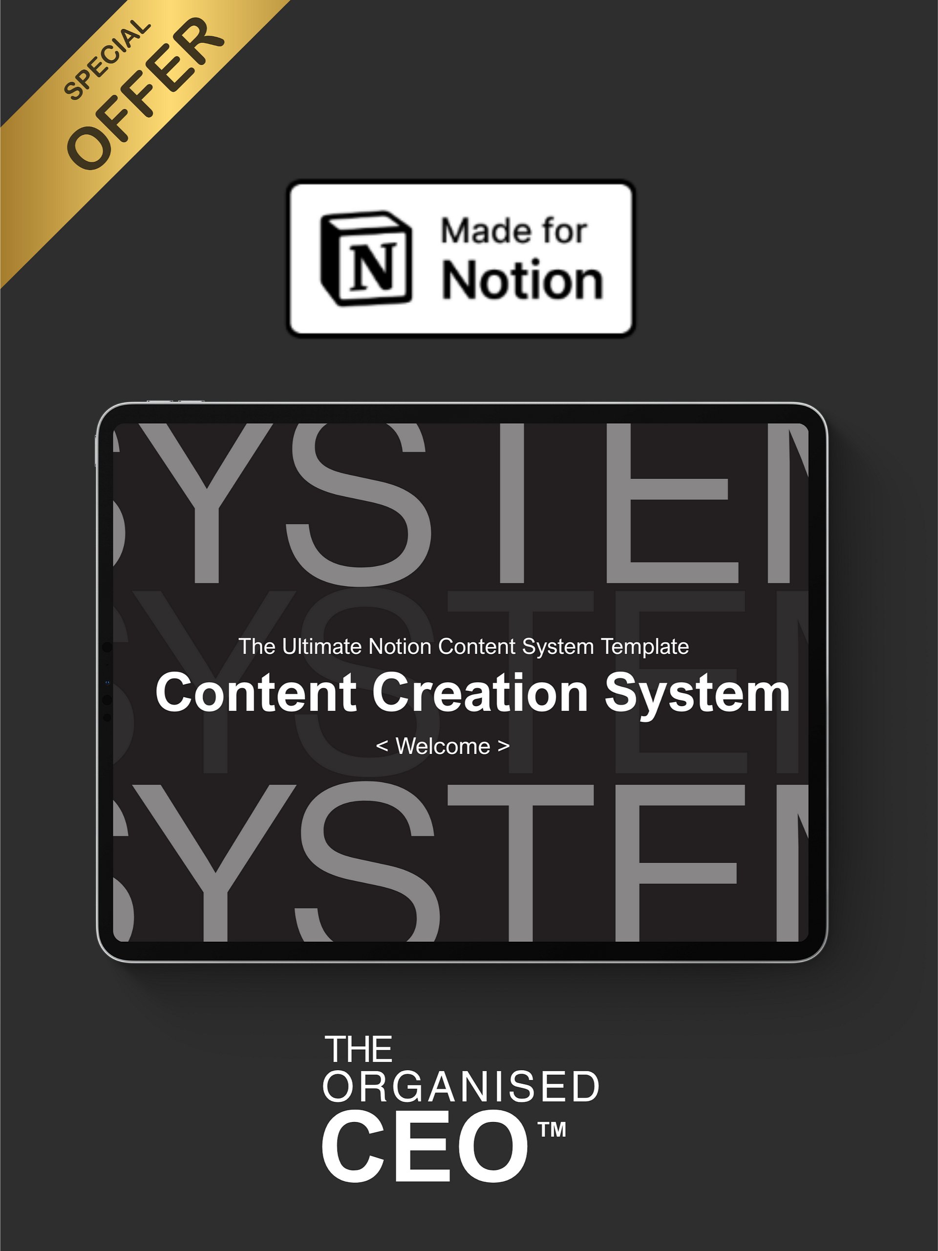 Notion Ultimate Content System product image (1)