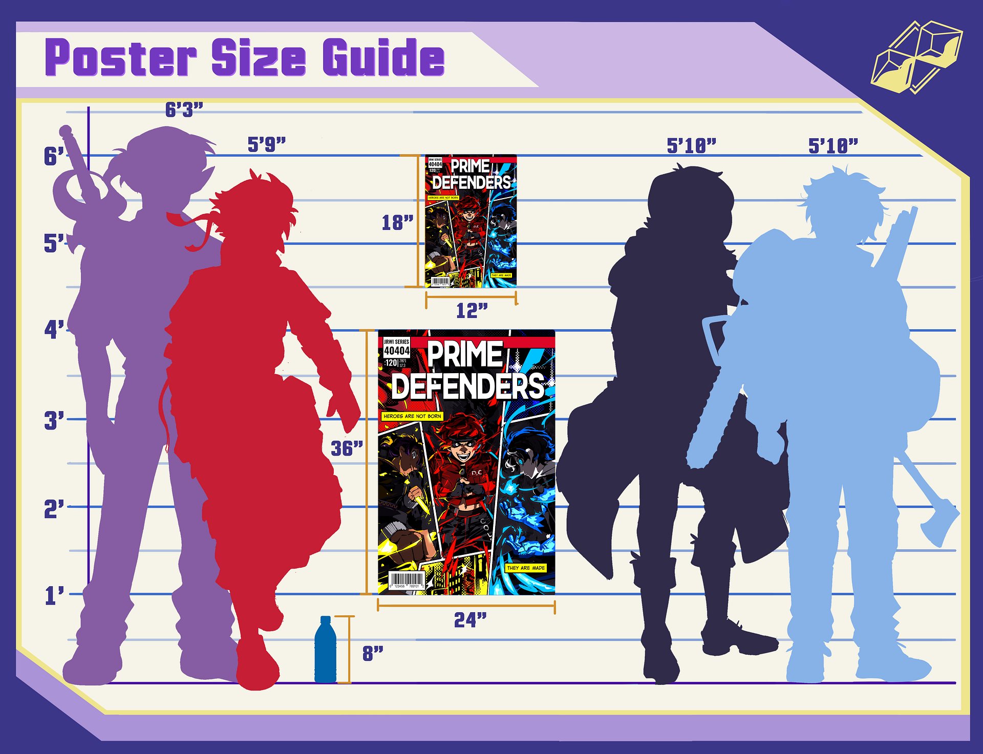 Prime Defenders Campaign Poster (Mini) product image (3)