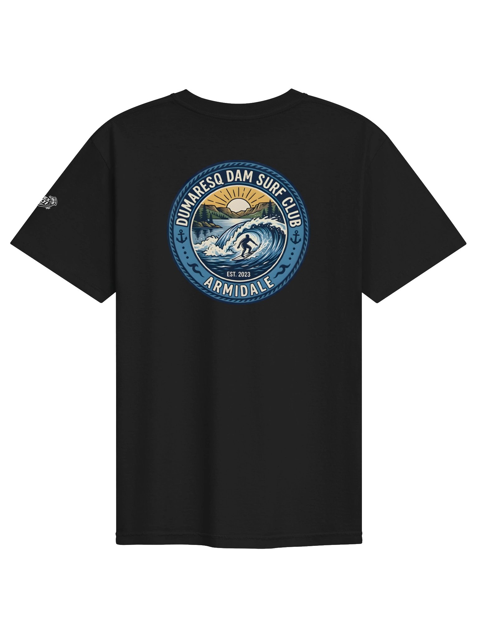 Dumaresq Dam Surf Club Retro Logo Tee product image (3)