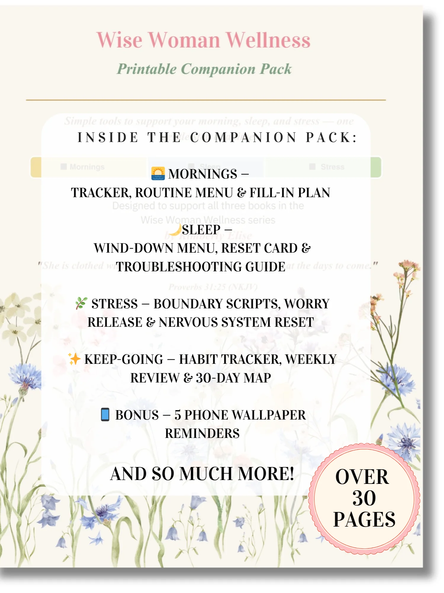 Wise Woman Wellness Ebook Companion Pack product image (4)