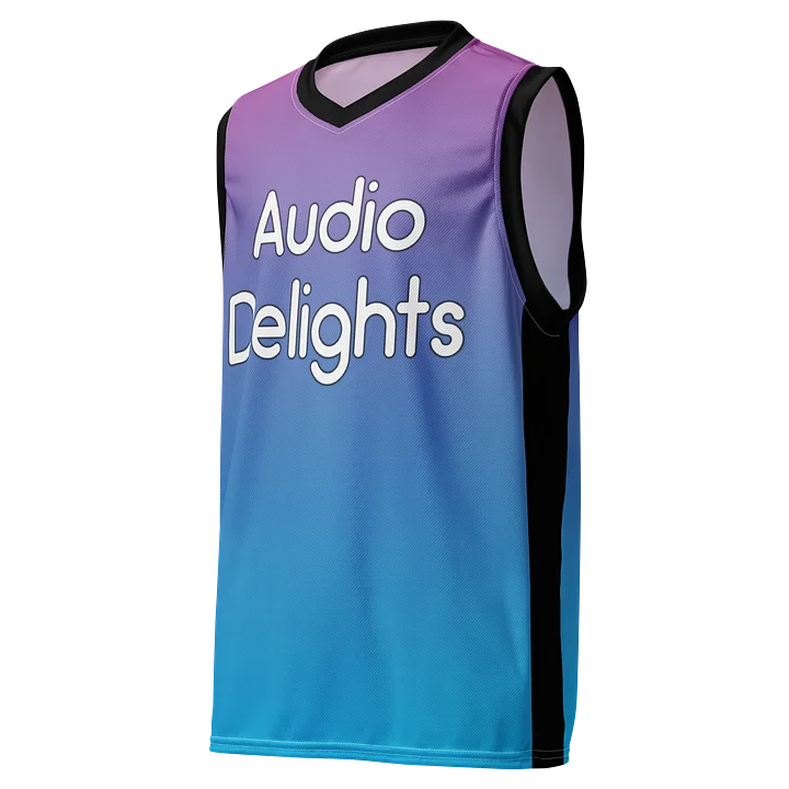 Audio Delights Basketball Jersey product image (1)