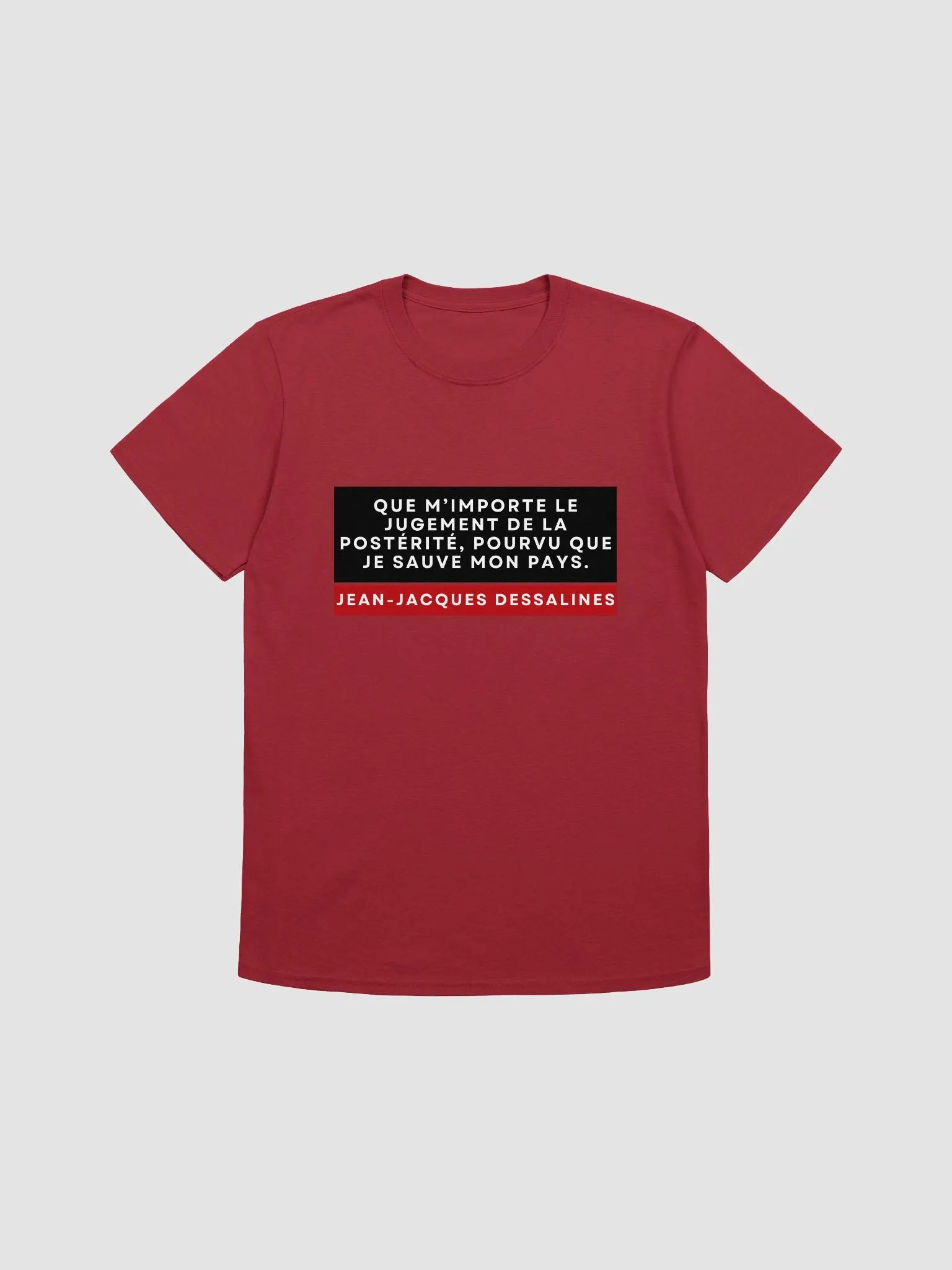 Dessalines Quote Unisex T-Shirt product image (3)