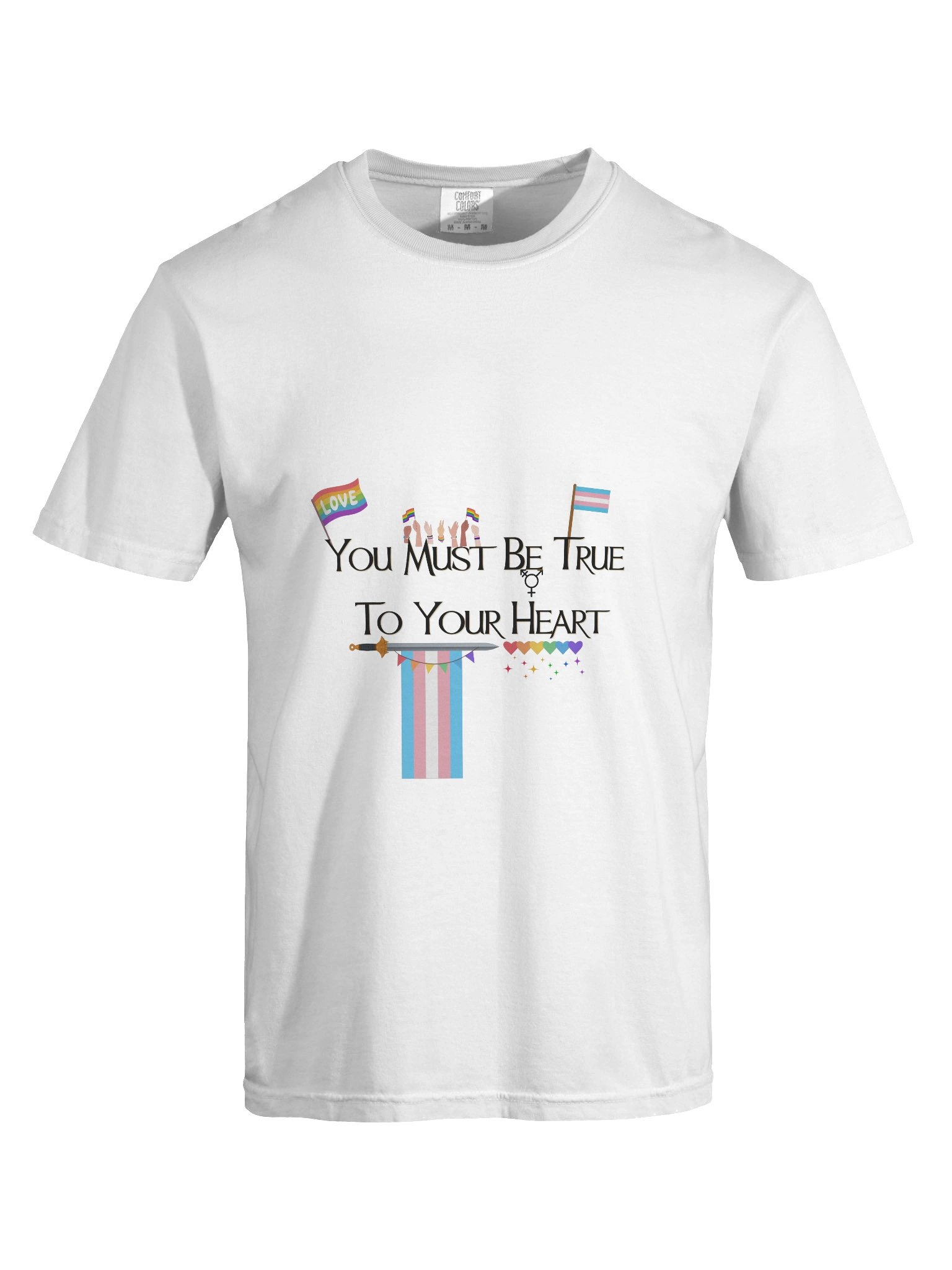 You Must Be True To Your Heart V2 T-Shirt product image (7)