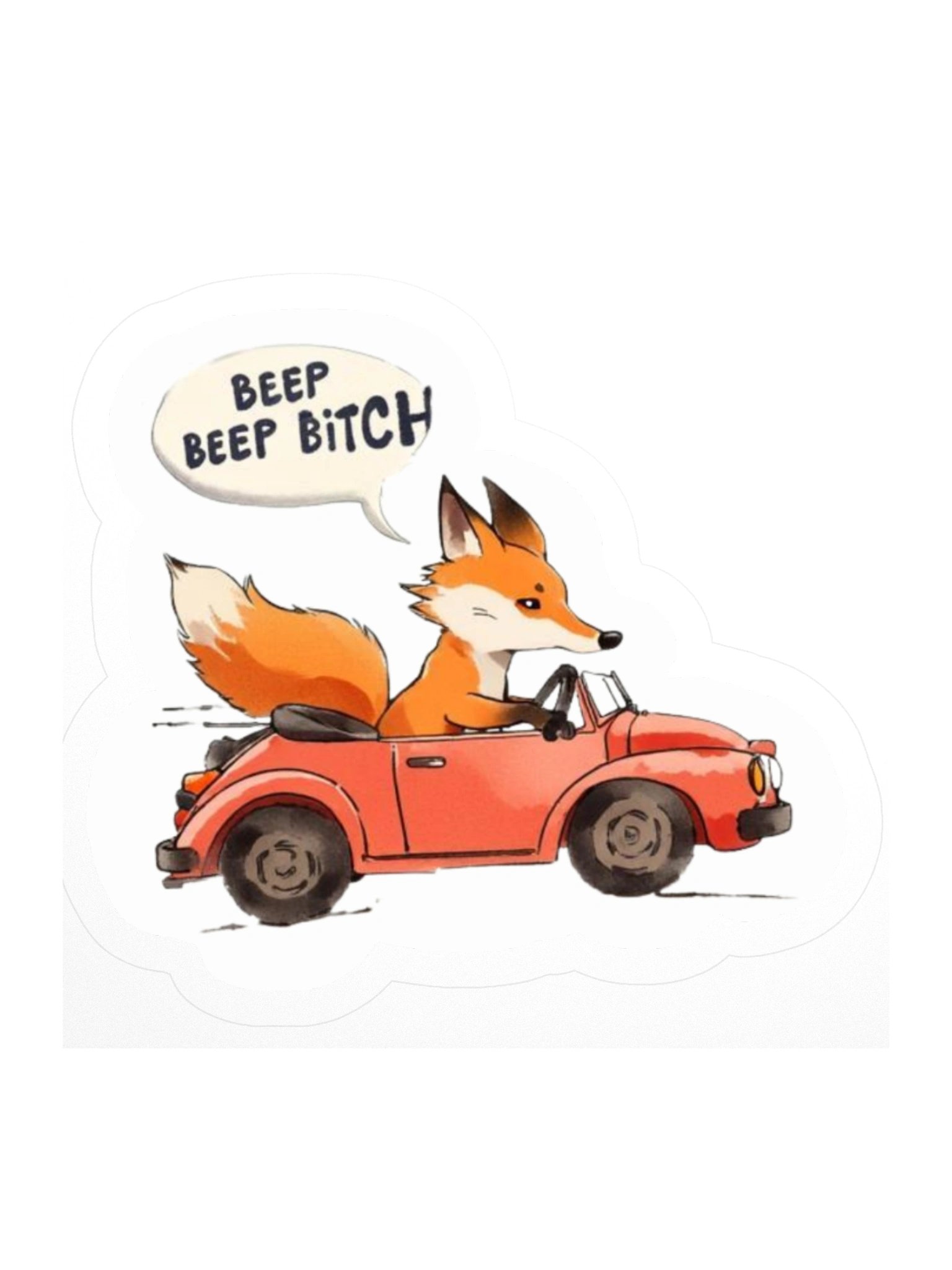 Beep beep sticker product image (2)