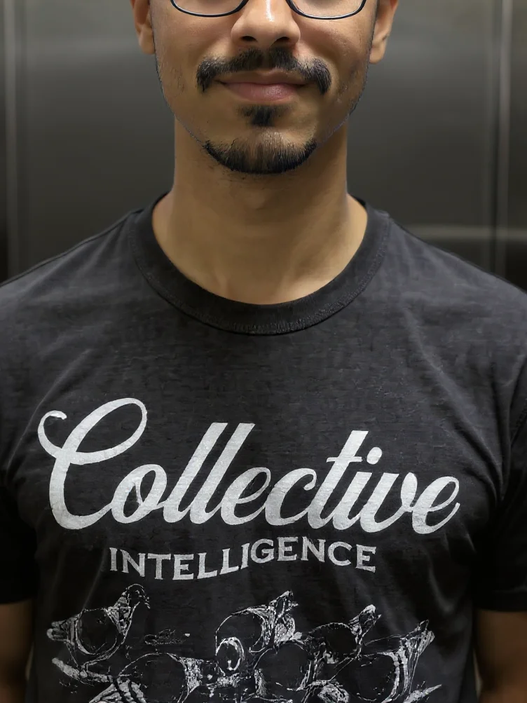 The "Collective Intelligence" Tee – For the Code You Never Write Alone. product image (3)