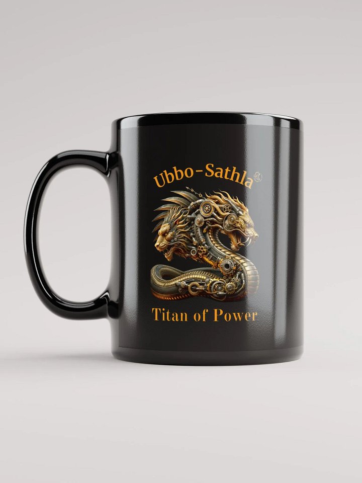 Supernal Ubbo-Sathla | Black Glossy Mug product image (2)
