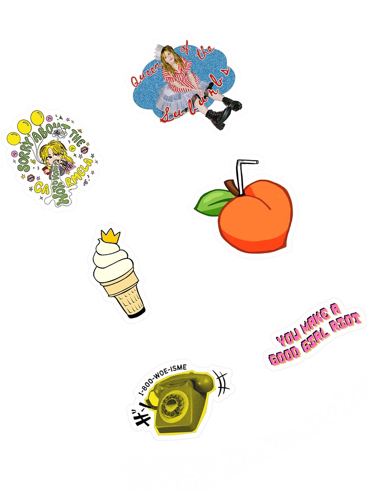 Sticker Sheet - Queen of the Suburbs product image (1)