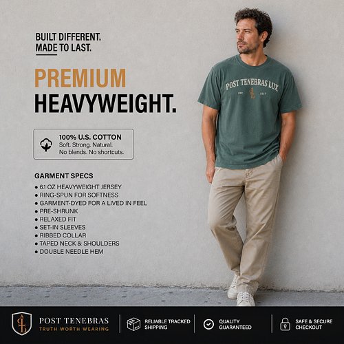 Tired of thin, cheap shirts that lose shape after a few washes?

Built different. Made to last.

Our premium heavyweight tees...