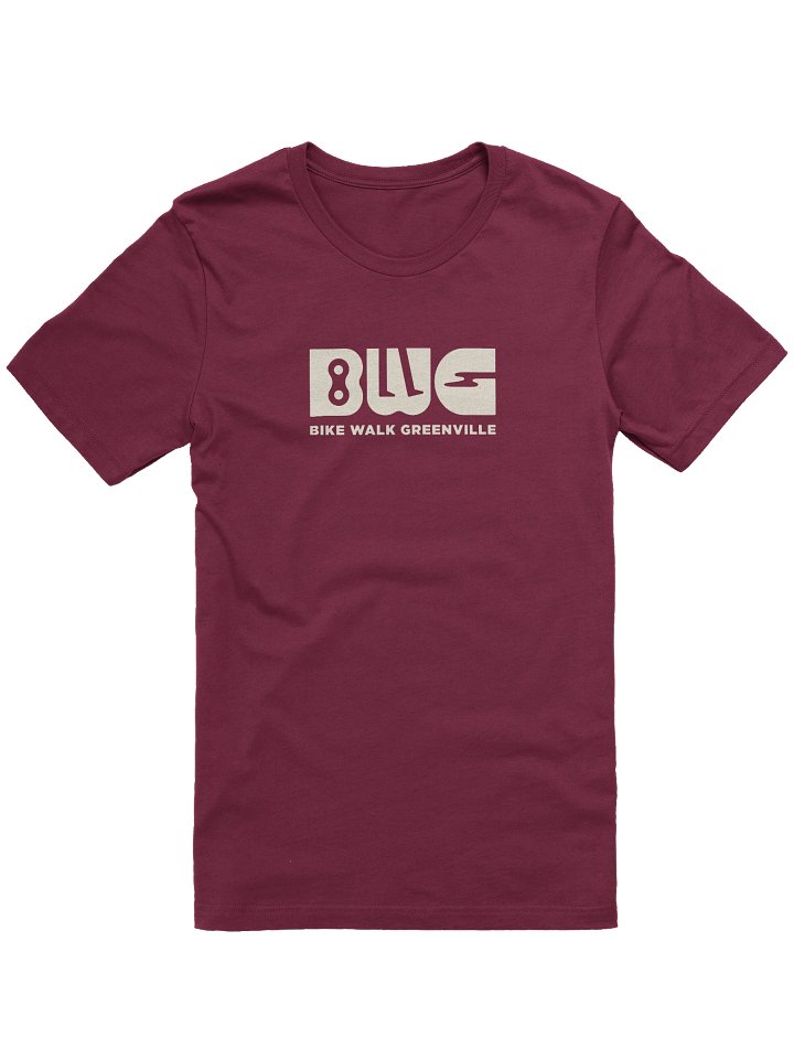 Signature BWG cream logo tee product image (1)