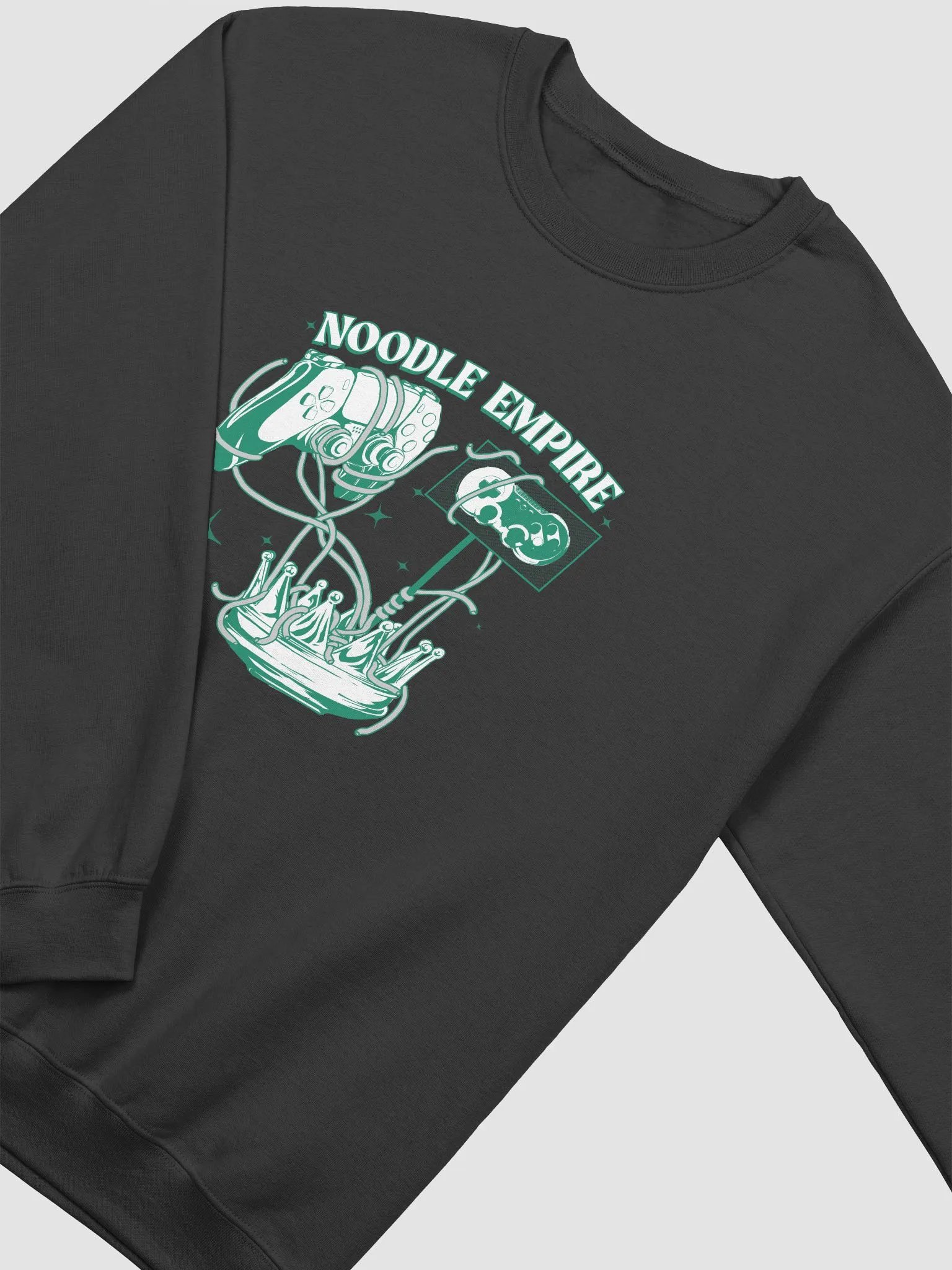 Noodle Empire Crewneck: Crowned Gamer product image (3)