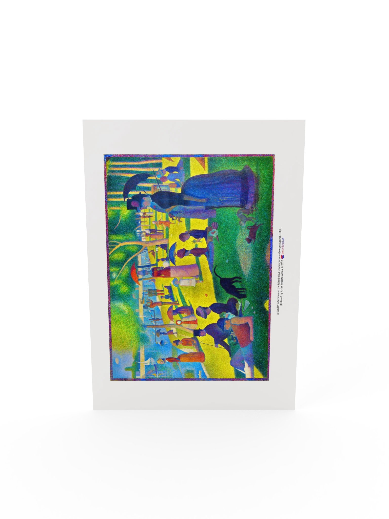 A Sunday Afternoon on the Island of La Grande Jatte — Poster product image (5)