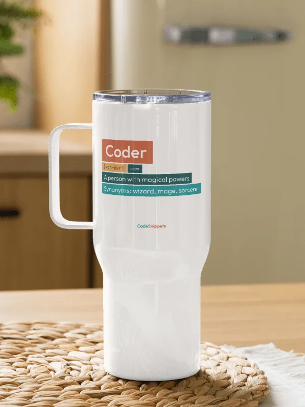 Coder - Travel Mug product image (7)