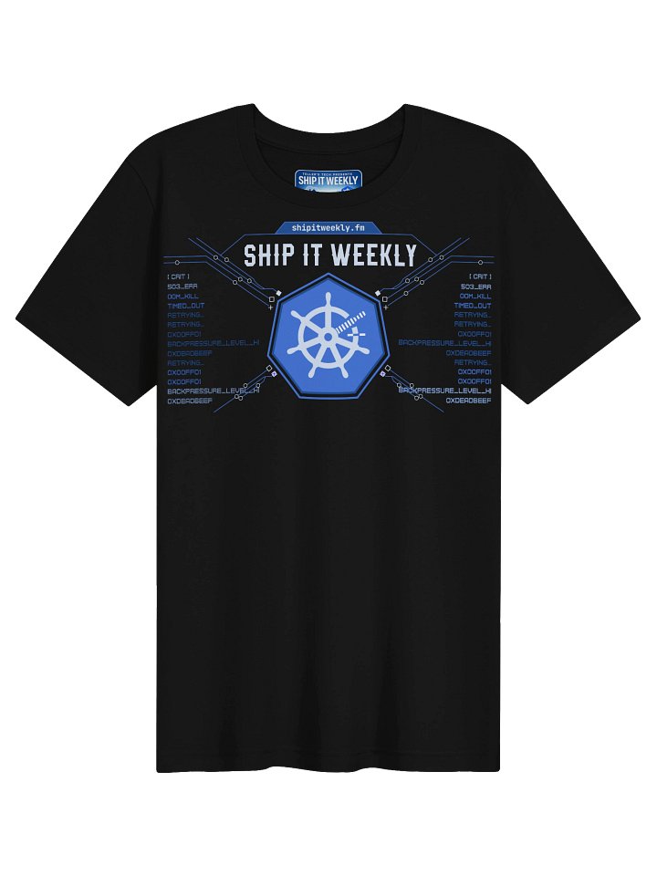 Backpressure Badge | Ship It Weekly DevOps Tee product image (2)