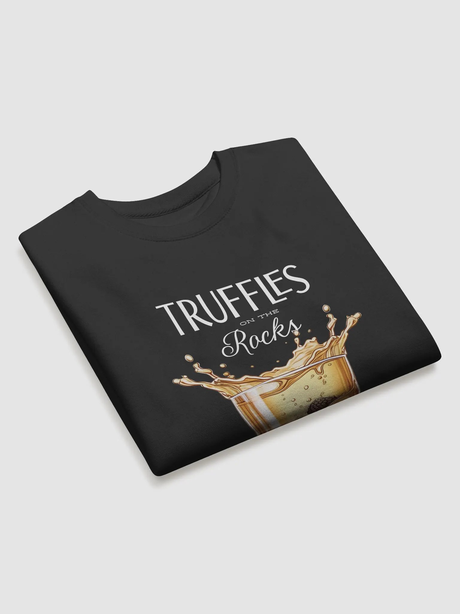 Truffle Splash Sweatshirt - BLACK product image (3)