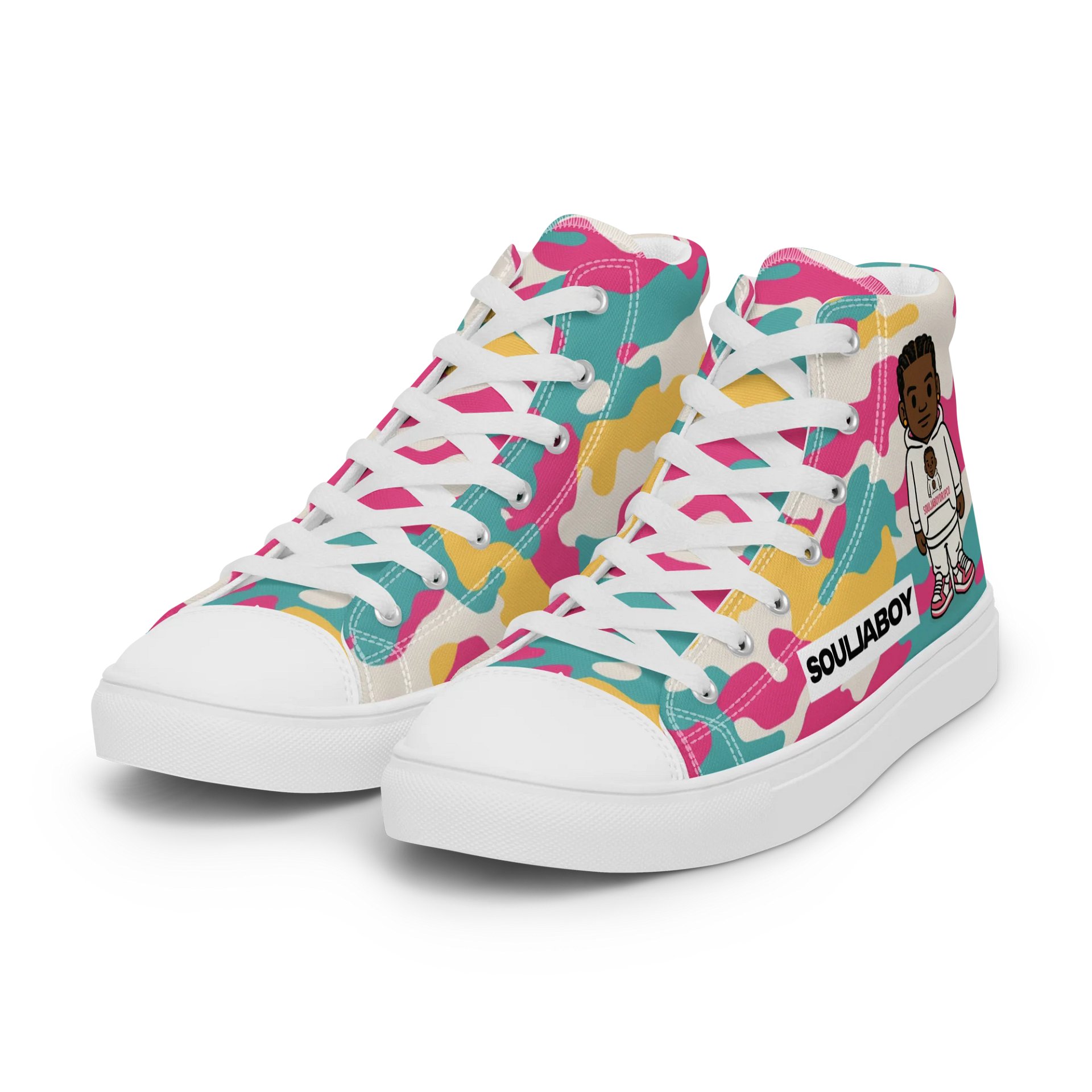 SOULJABOYDRIPCO CAMO SNEAKERS product image (7)