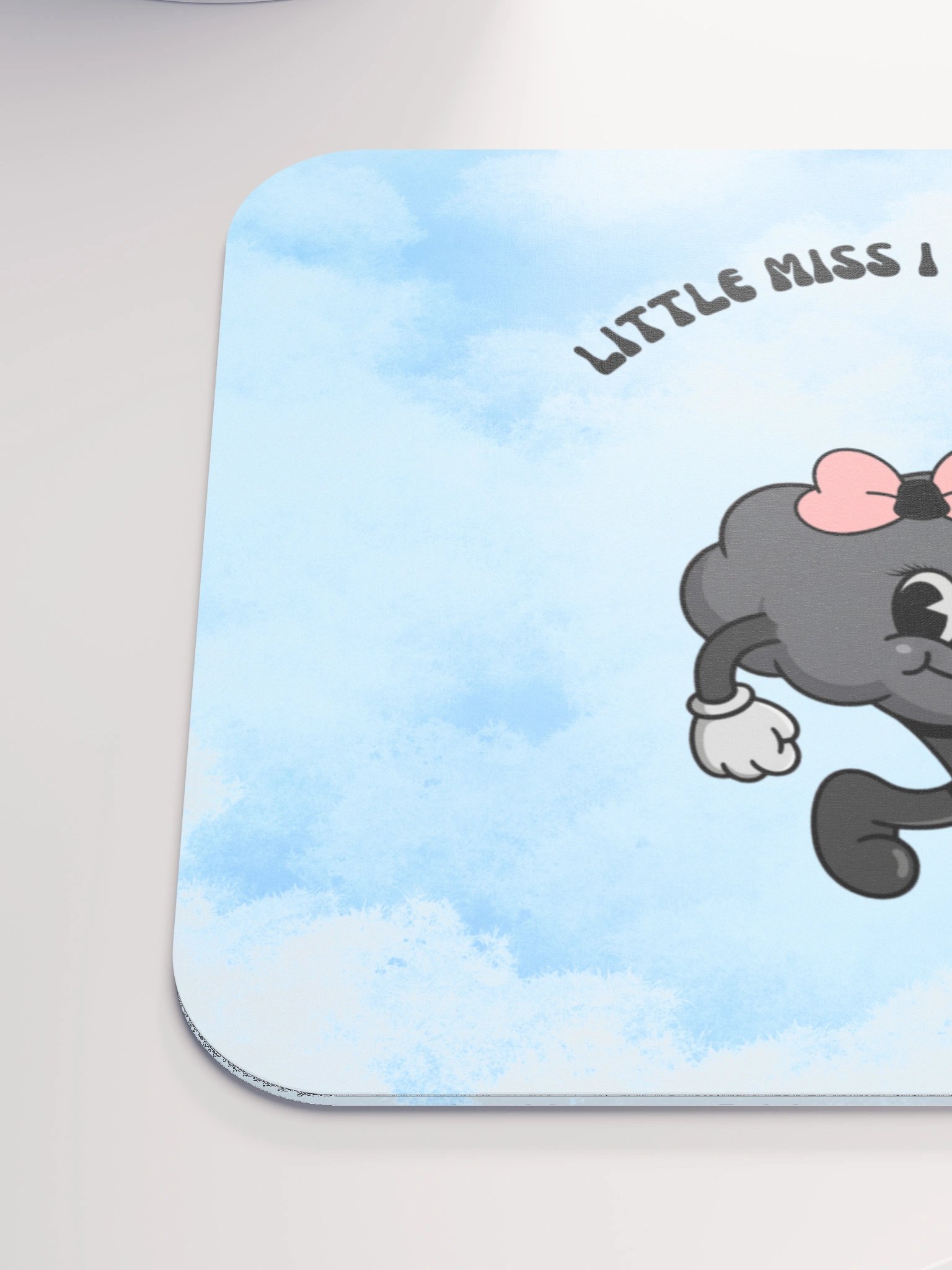 Little Miss I Don’t Care Mouse Pad product image (6)