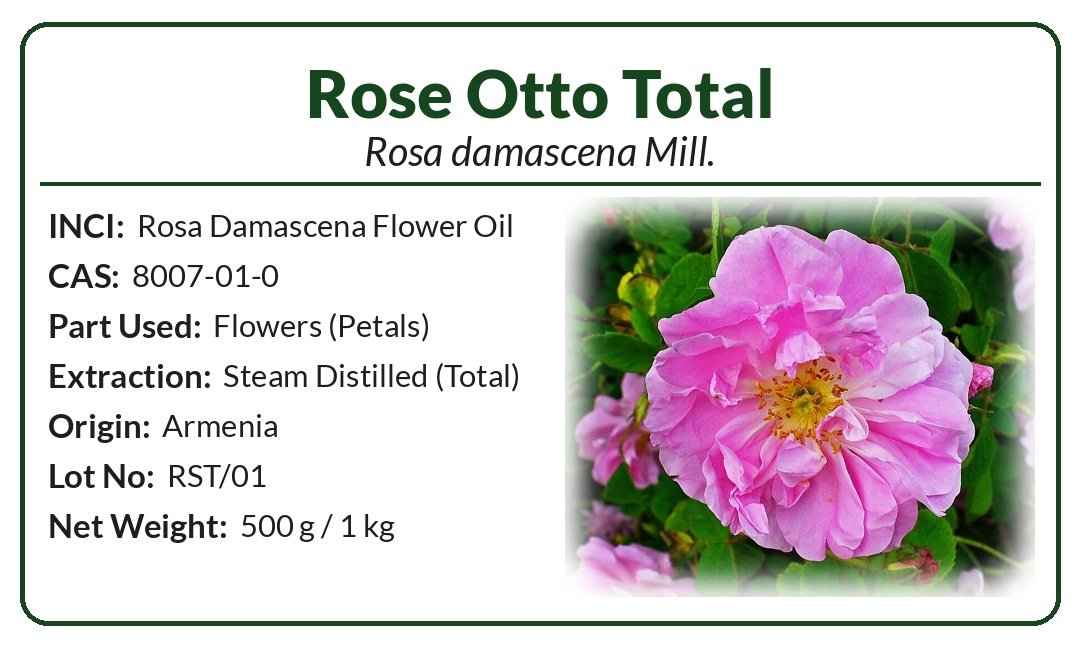Rose Otto Essential Oil - Total (Rosa damascena) product image (2)