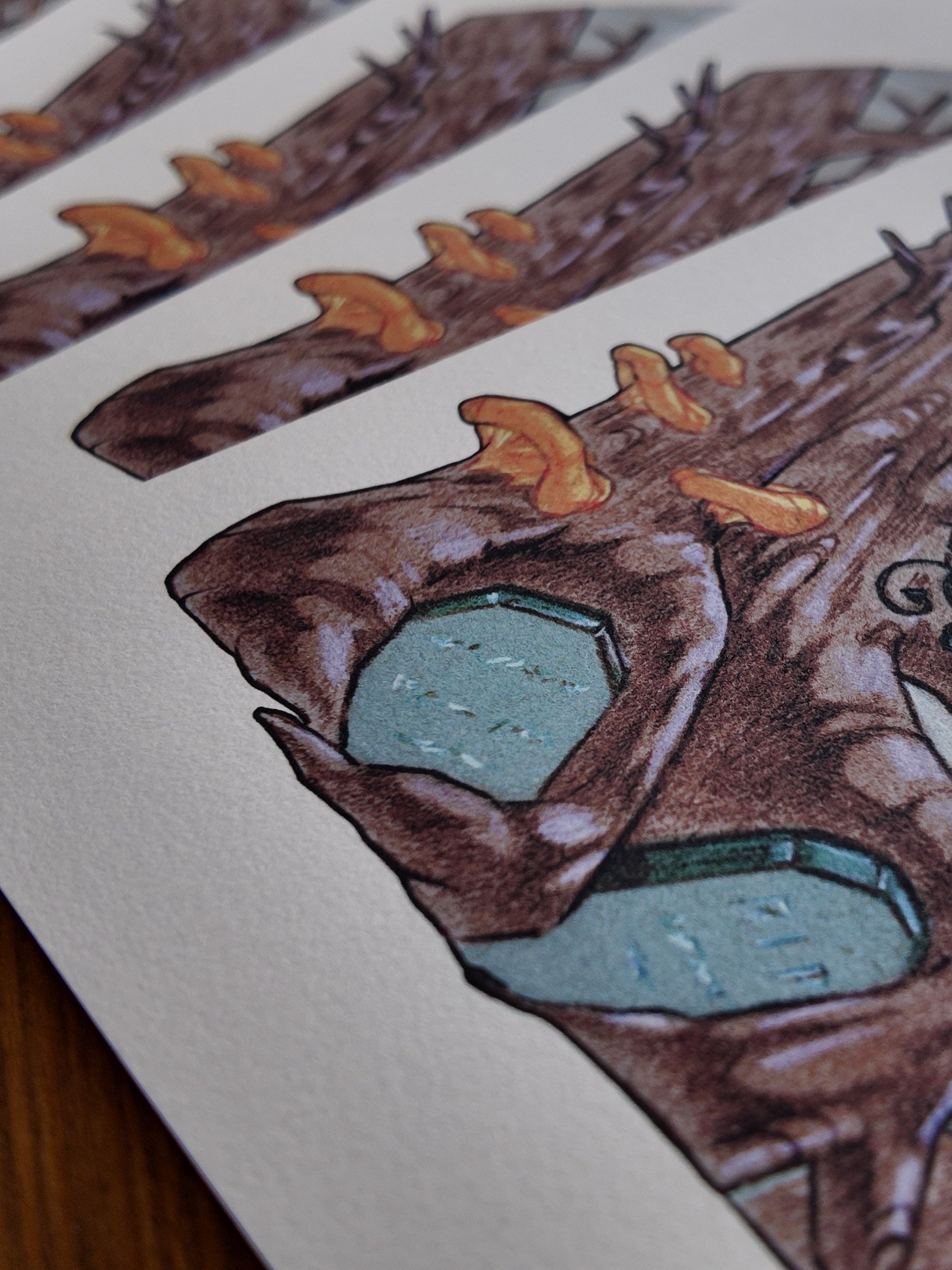 Overgrown Cemetery Print product image (3)