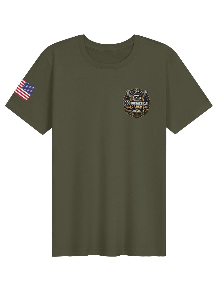 DoctorTactical Academy Military Green T product image (1)