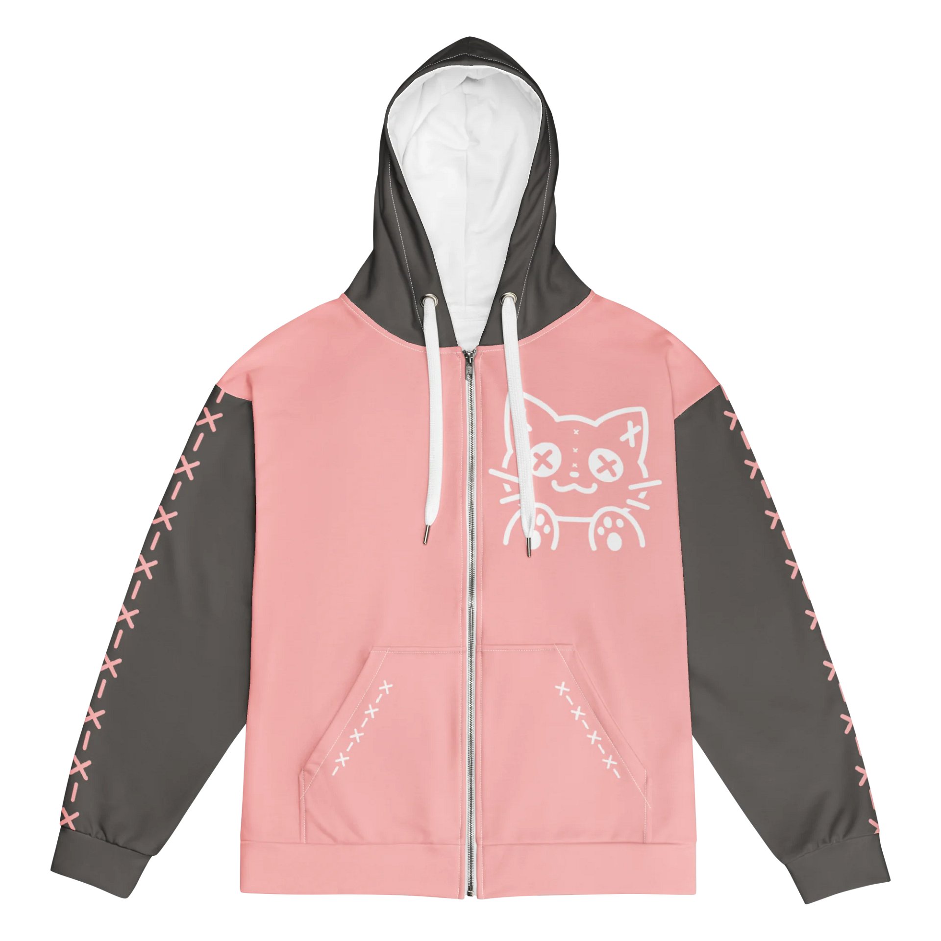 Sewn Cat Zip-Up product image (1)