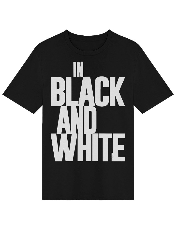 IN BLACK AND WHITE | T SHIRT product image (1)
