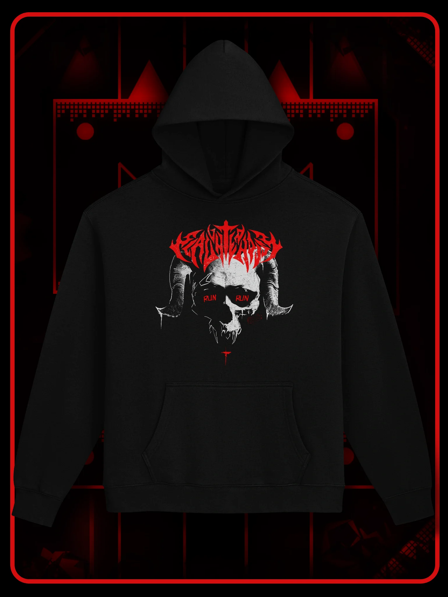 SLAUGHTERHOUSE Skull Hoodie product image (1)