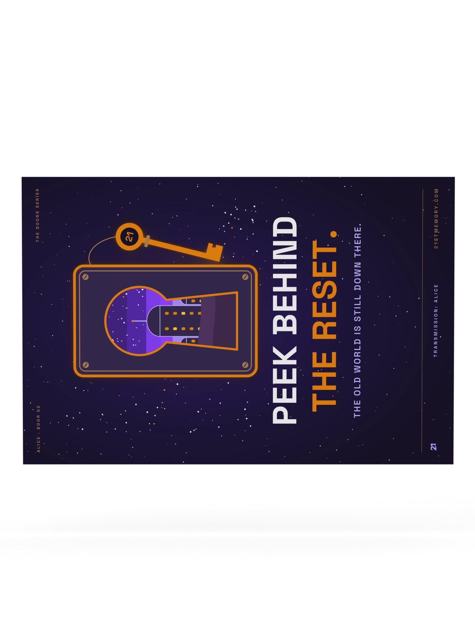 Peek Behind the Reset Poster product image (6)