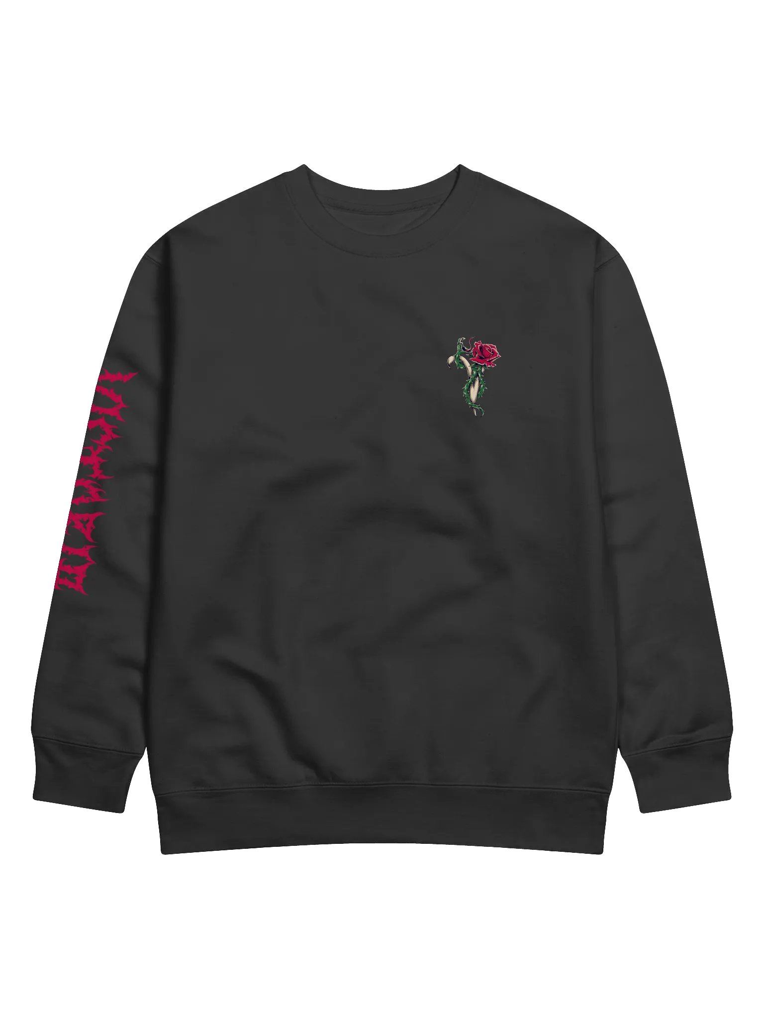Red V-Rose Crewneck product image (1)