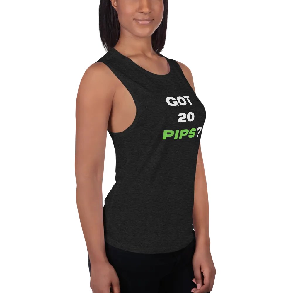 Got 20 PIPS? Drapey Fit Muscle Tank product image (3)