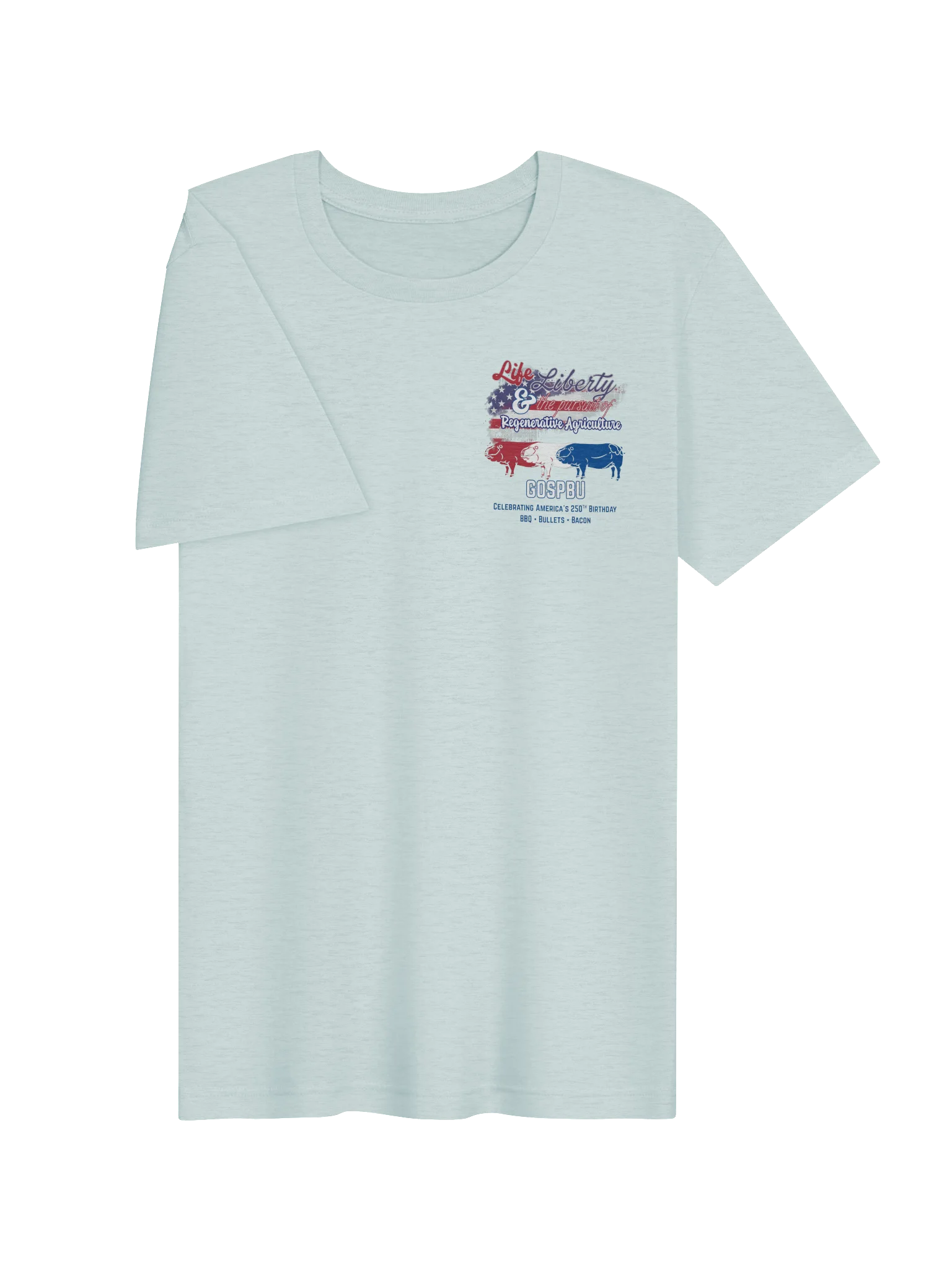 Liberty & Bacon Patriotic Pig Tee product image (3)