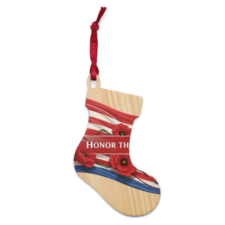 Honor the Brave Wooden Ornaments product image (11)