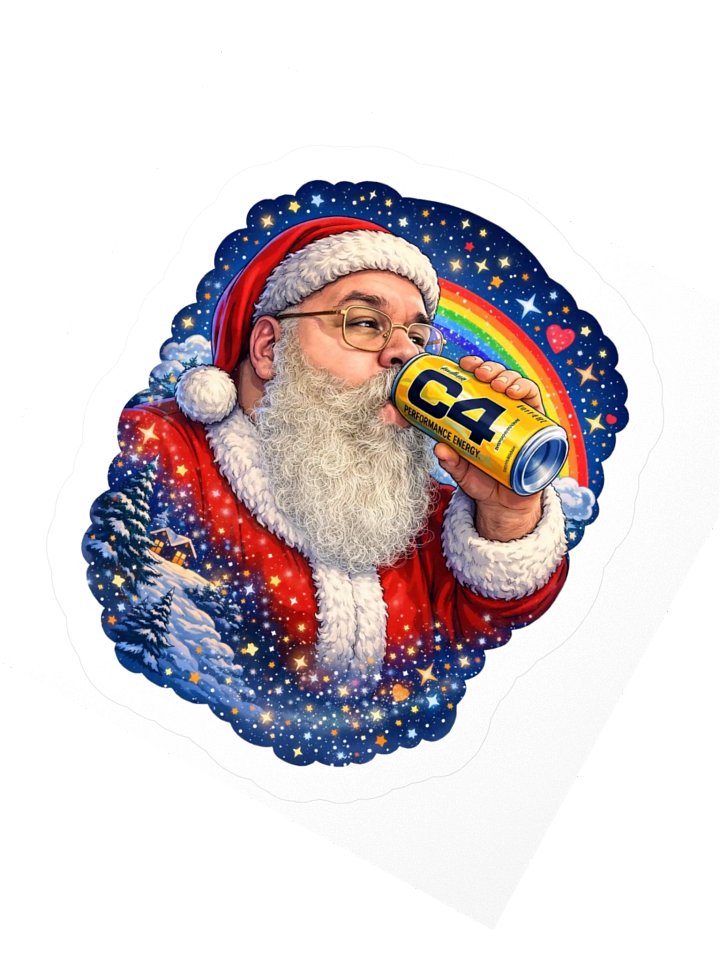 C4 Santa Sticker product image (2)