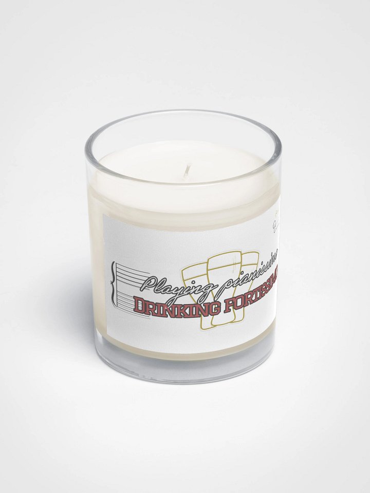 “Playing pianissimo. Drinking fortissimo.” Luxury Candle – Where Classical Meets Rockstar Energy product image (2)