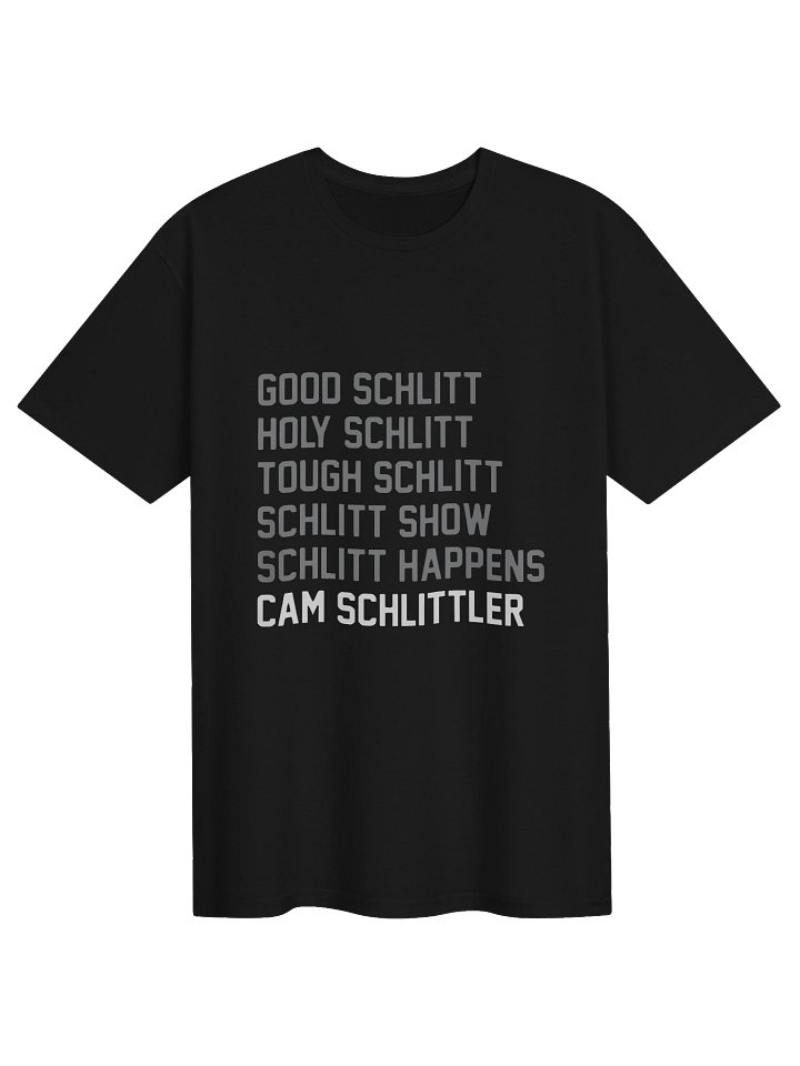 Cam Schlittler Schlitt List Good Schlitt Holy Schlittler Shirt product image (1)