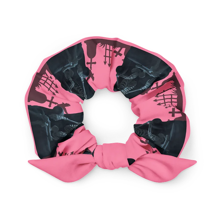 Cute Spooky Pink Halloween Scrunchie product image (1)