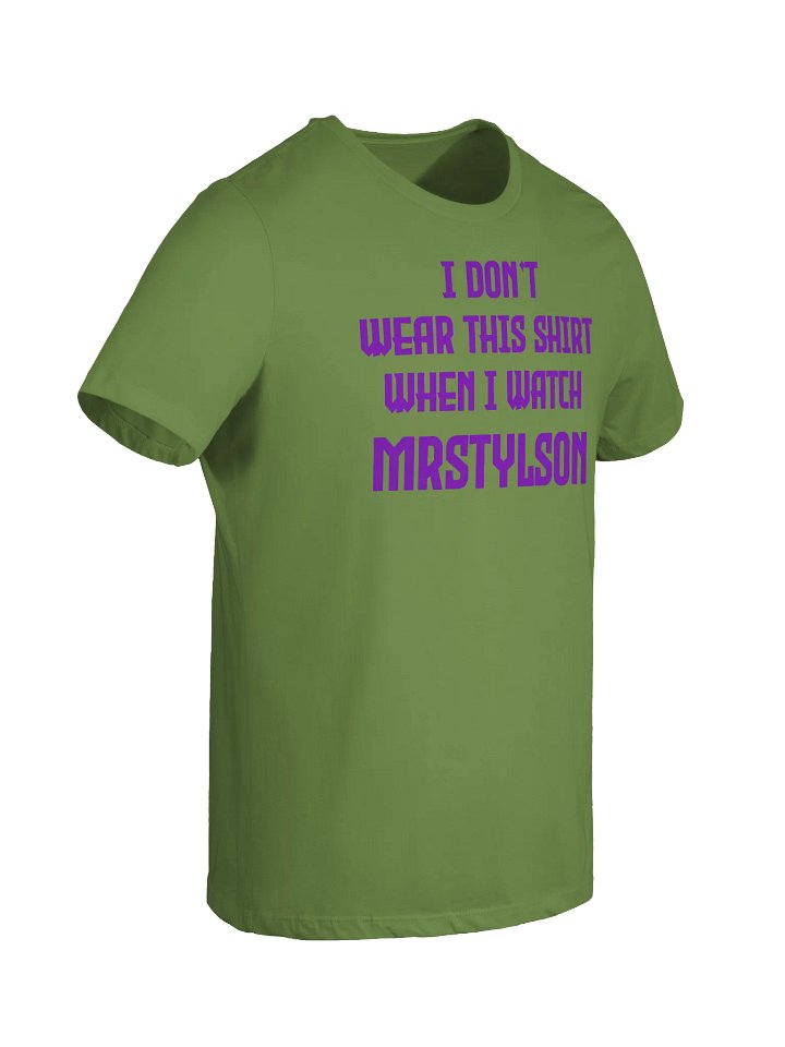 I Don't Wear This Women's T-Shirt (Purple Text) product image (66)