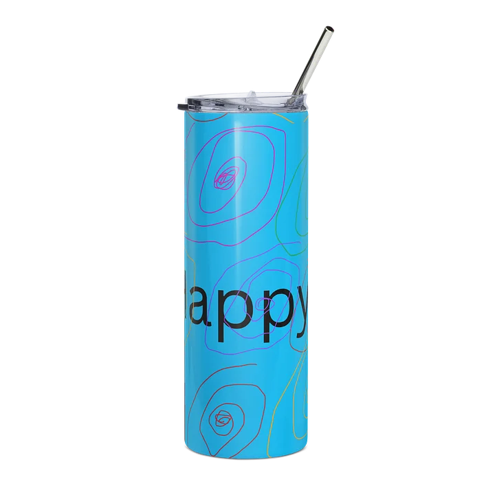 Happy Spiral Scribble Tumbler product image (1)
