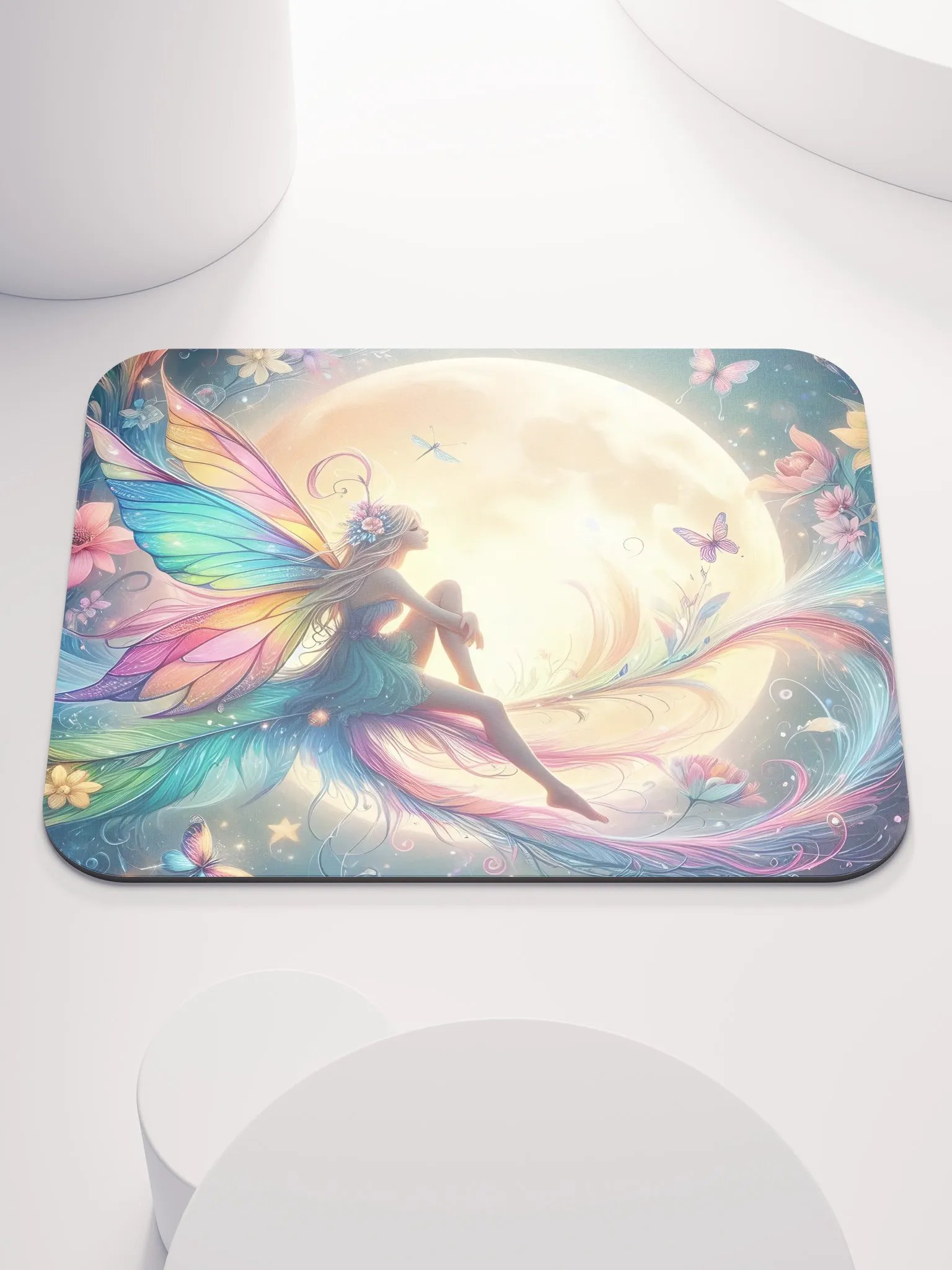 Moonlit Fairy Mouse Pad product image (2)