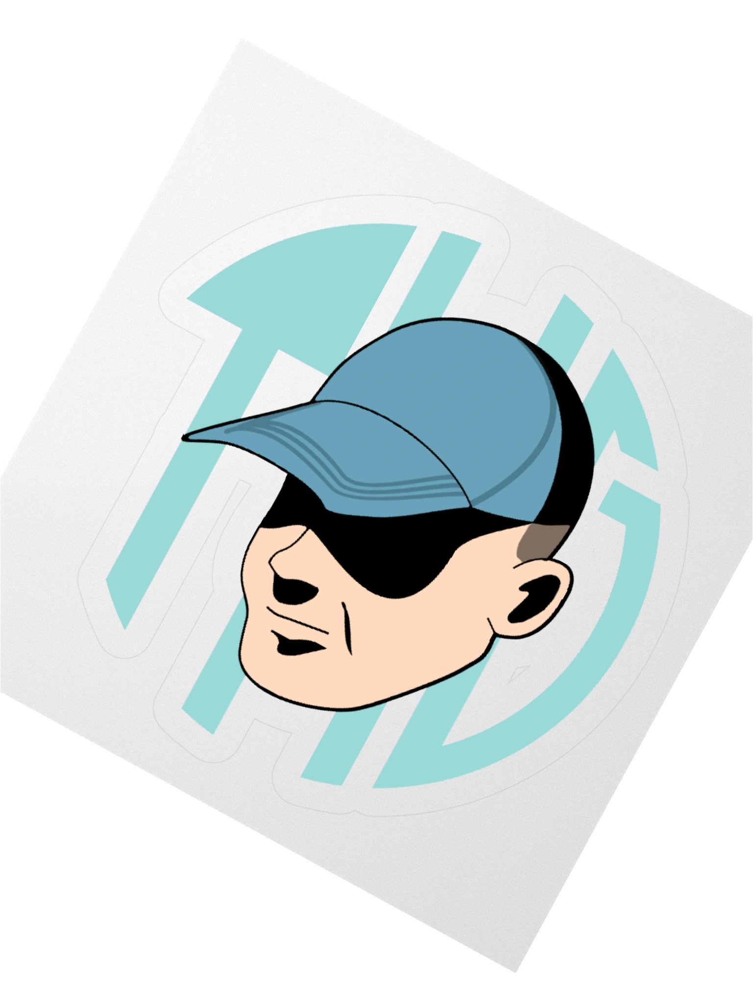 Ice Blue THG sticker set product image (6)