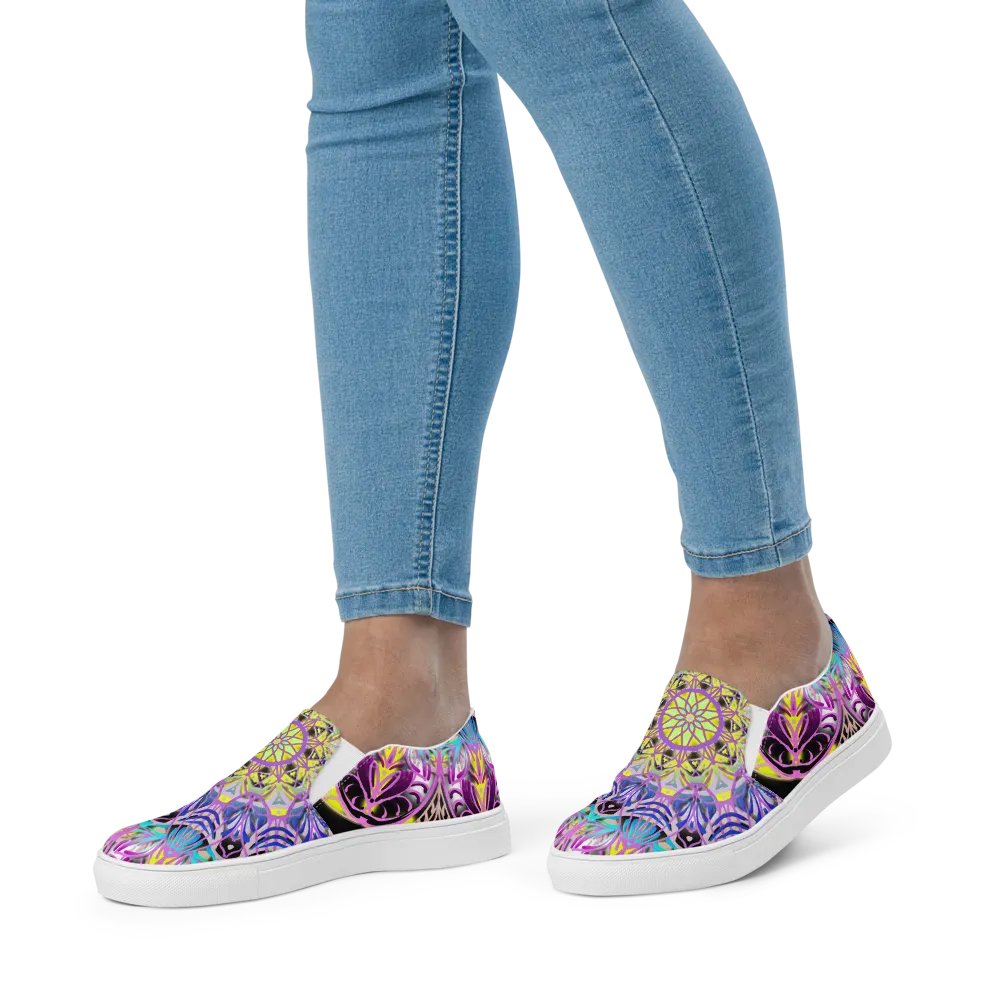 Mandala Magic Slip-On Canvas Shoes product image (2)