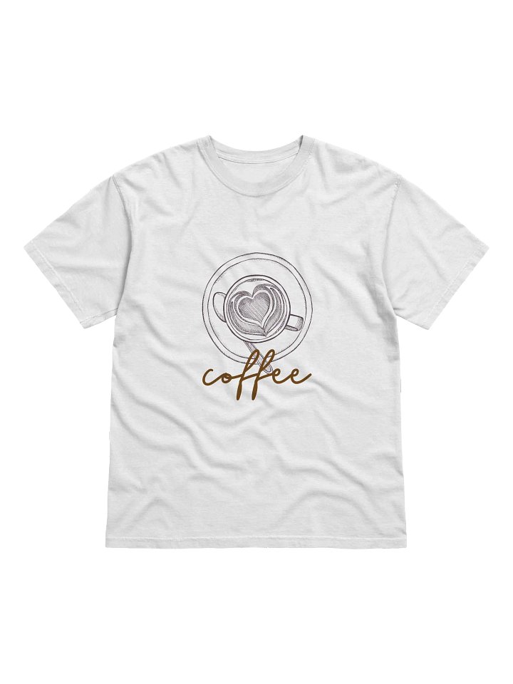 Heartfelt Coffee Comfort Tee product image (1)