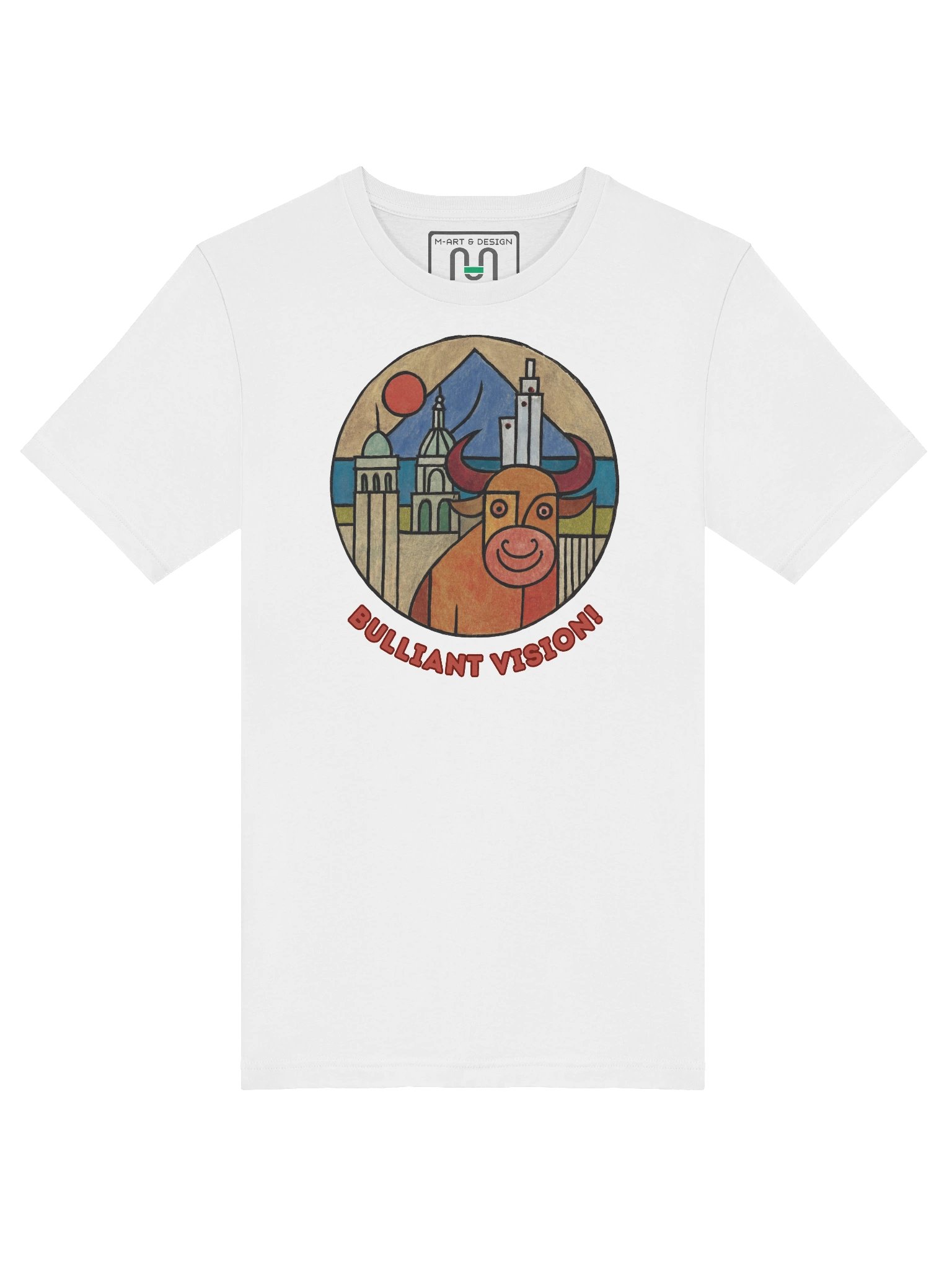 Bulliant Vision Tee – Abstract Art Meets Urban Culture | M-Art & Design product image (101)