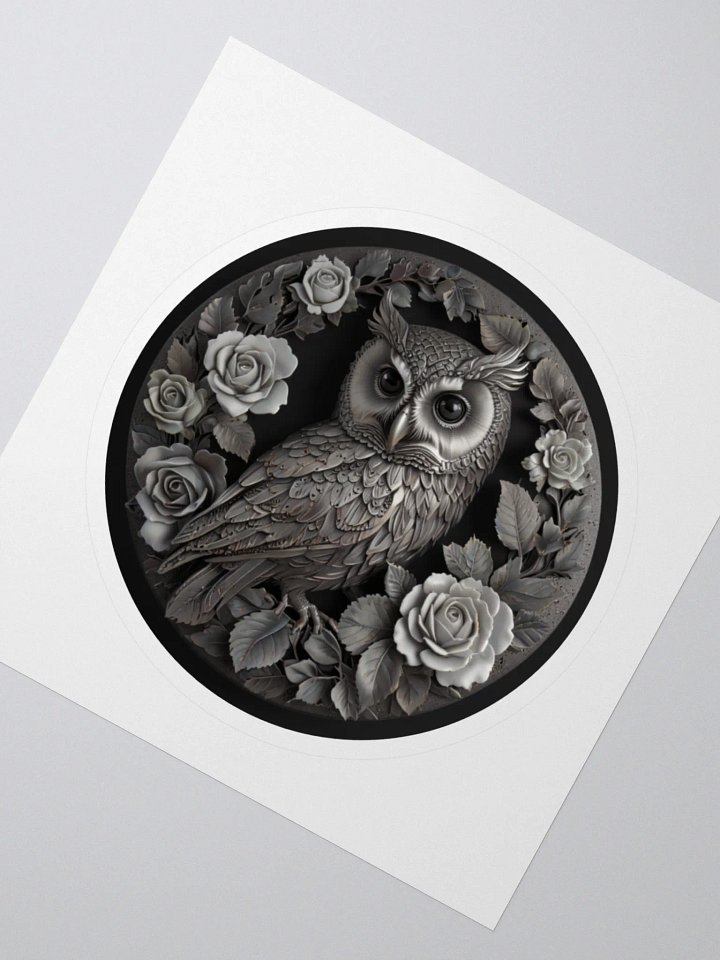 Mystic Owl and Roses Sticker Set product image (2)